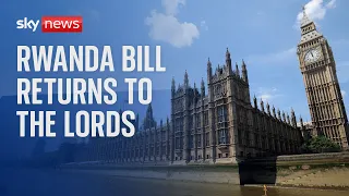 Rwanda Bill debated in the House of Lords