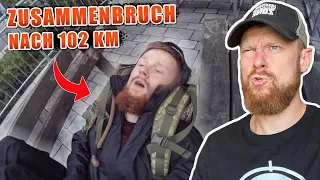 102 km in 48h LAUFEN | Kreislauf bricht zusammen - Finale | Fritz Meinecke