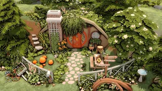 Hobbit Hole 🌲🐰| The Sims 4 | Stop Motion | Nocc