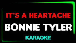 Bonnie Tyler - It's A Heartache - KARAOKE - Rod Stewart