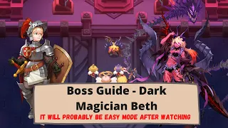 Guardian Tales | The Ultimate Boss Guide - Dark Magician Beth | Easy Mode after watching this video