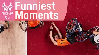 Tokyo 2020's Funniest Moments ❤️💙💚 | Tokyo 2020 Paralympic Games