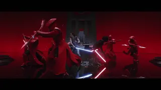 Star Wars: The Last Jedi - Rey & Kylo Ren vs Snoke's Praetorian Guards
