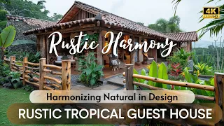 Rustic Harmony: Crafting Your Rustic Tropical Guest House Amidst Tranquility of Nature