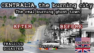 CENTRALIA, the burning city - the real burning ghost town  (n.6)  TD #centralia #fire #mine