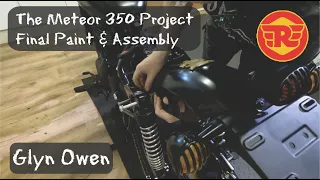 Part 22 - Paint & Final Assembly of the Custom Royal Enfield Classic 350 / Meteor 350 Bobber