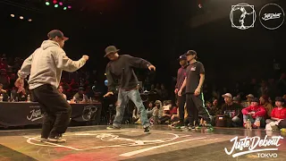 Provocator vs Twiggz Fam【JUSTE DEBOUT TOKYO 2020】HIPHOP  BEST8