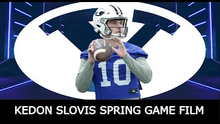 Kedon Slovis vs BYU | 2023 BYU Spring Game Film |