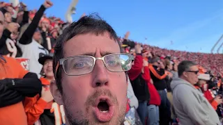 "Who Dey" chants during Tomahawk Chop at Arrowhead Stadium at AFC Championship (January 30th, 2022)