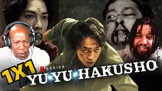 First Time watching Netflix Yu Yu Hakusho Episode 1 Reaction and Review