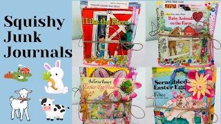 Squishy Spring/Easter/Farm Junk Journals…Flip Through