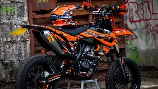 THE KTM EXC500 IS FINISHED! - EPISODE 10 Supermoto Build