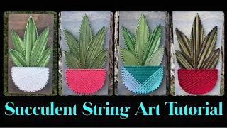 Succulent String Art Kit Tutorial