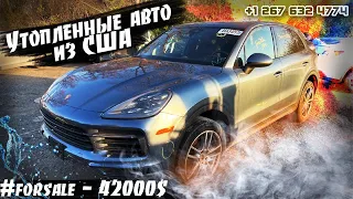 Перекуп по американски - PORSHE CAYENNE 2019 42000$. Купили за 31750$. Авто из США 🇺🇸.