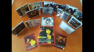 распаковка и обзор CD BOX 15 CD КИНО MOROZ RECORDS