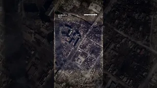 Mariupol 💔 Google Maps has updated satellite images #warinukraine #mariupol #shorts