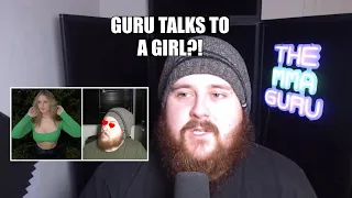 The MMA Guru talks to a GIRL on stream?!