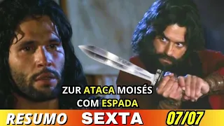 OS DEZ MANDAMENTOS Capítulo de Hoje SEXTA-FEIRA 07/07/2023 Resumo da Novela