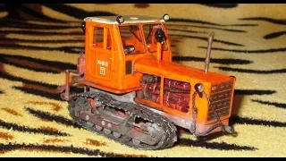 Т-4А конверсия 1:43 ( Тракторы история люди машины №79)