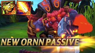 NEW ORNN PASSIVE - ALL ITEMS NOW UPGRADABLE - League of Legends