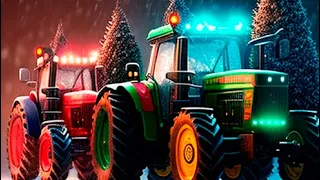 Tractor Parade Christmas - Herne (Winterseries 22/23, show 5) (4K) - 80 tractors