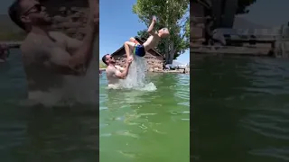 Backflip in pool