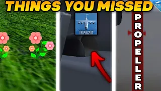 Crazy TFS THINGS You NEVER NOTICED! - Turboprop Flight Simulator