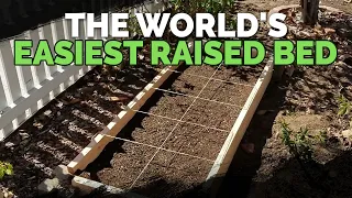 How to Build Cheap, DIY Raised Garden Beds In Under 30 Minutes