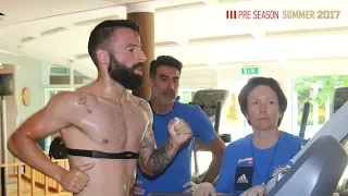 Τα εργομετρικά τεστ των διεθνών! / The international players undergo ergometric tests!