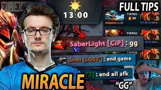 How MIRACLE made SR.SABERLIGHT call GG in just 13 MINUTES