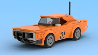 Lego "The General" 1969 Dodge Charger Easy Tutorial