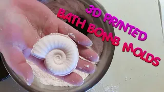 Awesome 3D Printed Bath Bomb Molds!