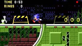 Sonic The Hedgehog (Genesis) - "Lowest Score" Run [TAS] - Star Light Zone Act 3