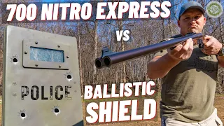 700 NITRO vs BALLISTIC SHIELD 🛡 (World’s Biggest Elephant Gun)