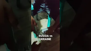 RUSSIA SOLDIER DRUNK WITH VODKA IN UKRAINE