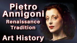 Pietro Annigoni Italian Realism Fresco / Tempera Technique Paintings Art History Documentary Lesson.