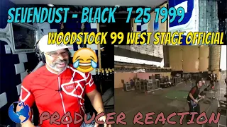 Sevendust   Black   7 25 1999   Woodstock 99 West Stage Official - Producer Reaction