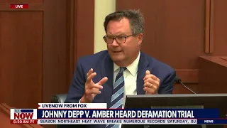 Amber Heard expert contradicts Johnny Depp testimony about finger injury | LiveNOW from FOX