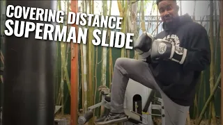 Michael Jai White Martial Arts Training  Covering Distance - Superman Slide