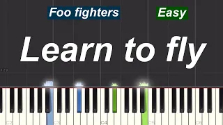Foo Fighters - Learn To Fly Piano Tutorial | Easy