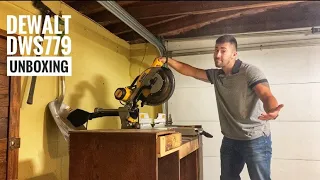 DEWALT DWS779 UNBOXING