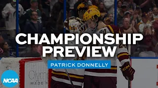 Frozen Four championship preview: Minnesota vs. Quinnipiac men's hockey