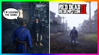 How Far Can Arthur Go If He Leaves The Gang Behind On The Snowy Mountains In Red Dead Redemption 2?