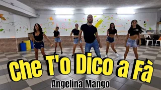 Che T'o Dico a Fa//Angelina Mango//Coreografia X-Dance//Balli di Gruppo//2023//BALLO DI SPALLE