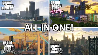 GTA 5: The Ultimate Crossover - All GTA Maps in One Game!