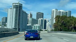 Miami Has The Worst Drivers In USA! Scary Drive On 95!