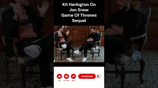 Kit Harington On Jon Snow EXCLUSIVE - Game Of Thrones Jon Snow Sequel #shorts