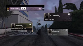 Level 7000 tryhard keeps￼ greifing people so I taught him a lesson/GTA Online￼￼