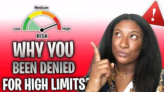 WHY You're BEING DENIED For HIGH LIMITS?..⚠️YOU MUST WATCH THIS]