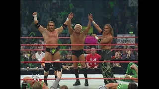166 DX & Ric Flair vs Spirit Squad - RAW 27 November 2006